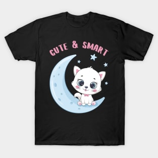 I'm Cute and I know it Smart Cookie Sweet little kitty cute baby outfit T-Shirt